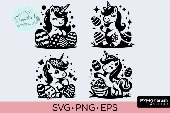 Download Easter Unicorn SVG Kids Easter SVG Files - Svg kids Collection