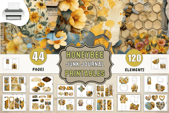 Download Honeycomb Junk Journal Printables - Printables Collection